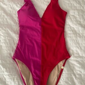 Summersalt Pink and Red Swimsuit